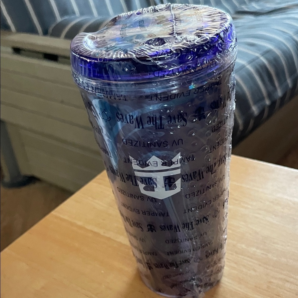 Insulated Travel Tumbler - Deep Purple